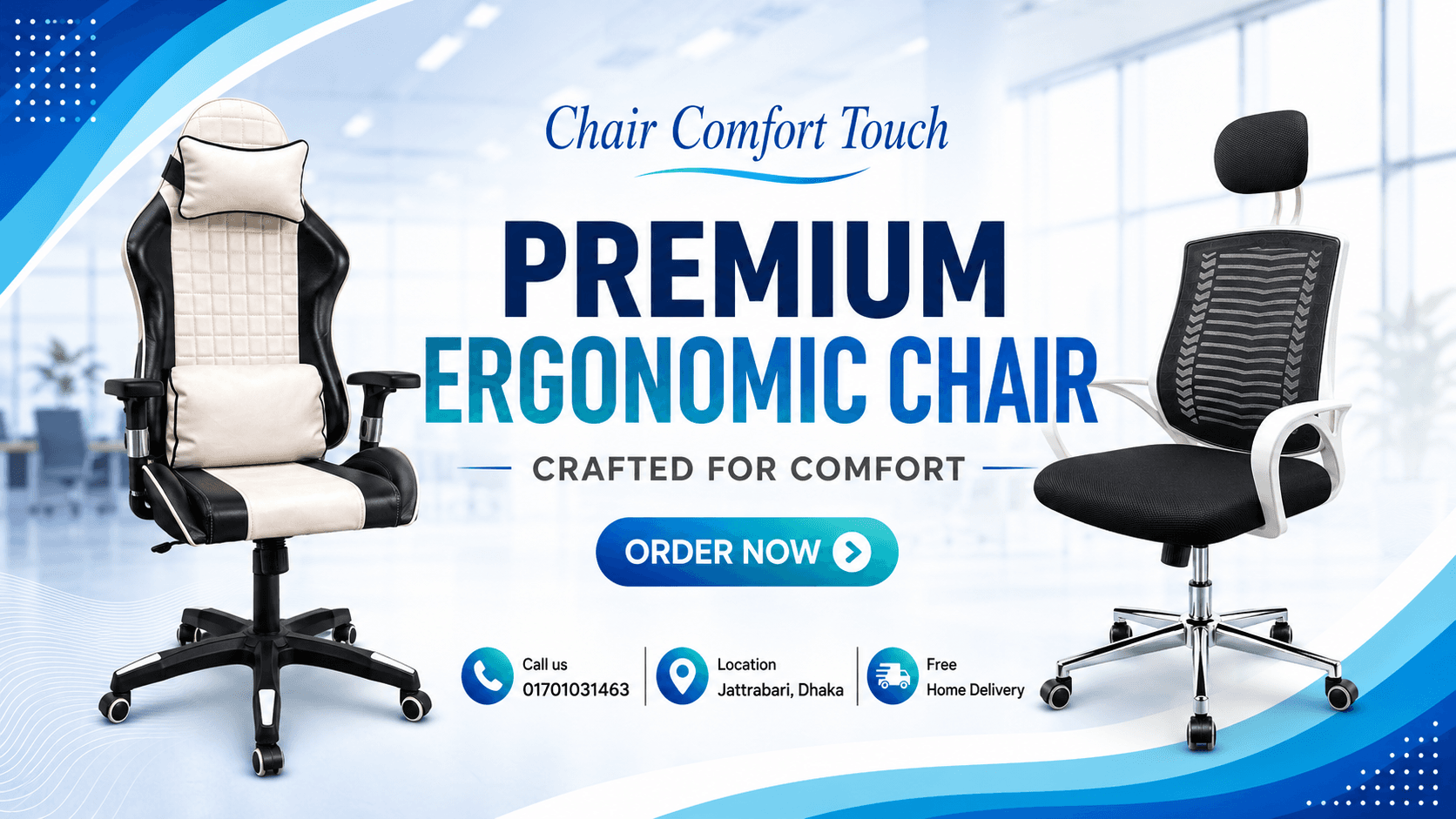 Chair Comfort Touch premium ergonomic chair collection